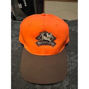 OTTO Orange Crown Brown Brim Bluffland Embroidered Cap